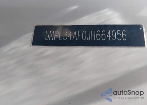 2018 Hyundai Sonata Sel из США, поврежденный, VIN 5NPE34AF0JH664956